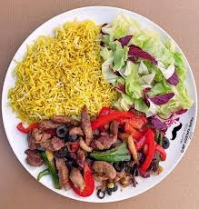 أرز فاهيتا لحم